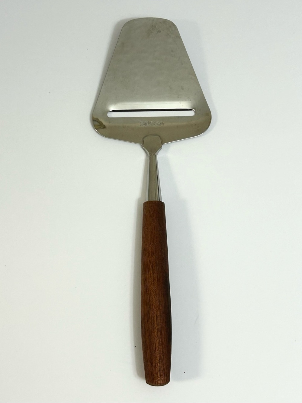 Boska Stainless Steel Cheese Slicer with Wood Handle
